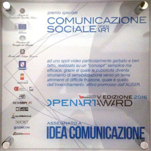 premio openartaward 2016 idea comunicazione
