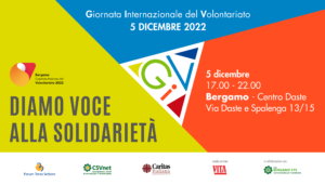 giornata internazionale del volontariato 2022